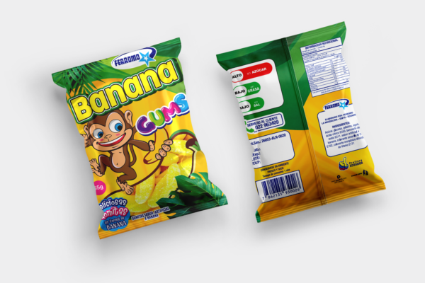 Banana Gums 55 gr